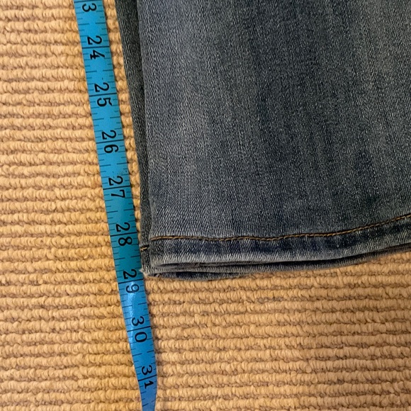 DRIFTWOOD Blue Jeans with Floral Embroidery size 29 - Picture 8 of 8